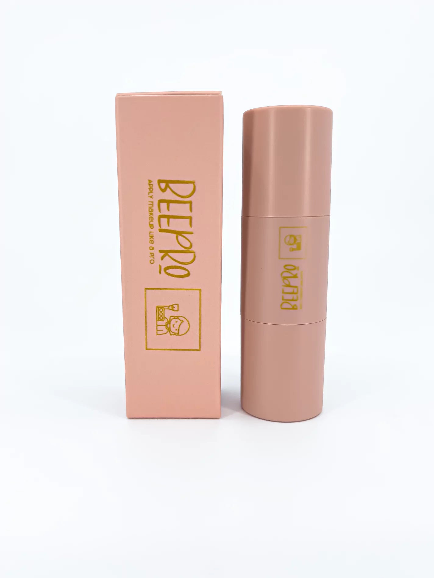 BeePro ProFlush Blush Stick with Brush