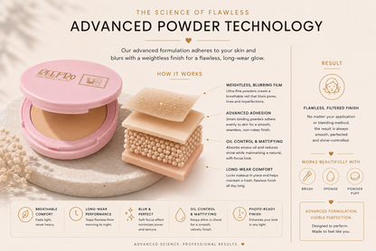 BeePro Pro Luxe Face Powder
