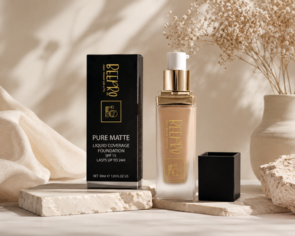 BeePro Cosmetics Pro Finish Matte Liquid Foundation