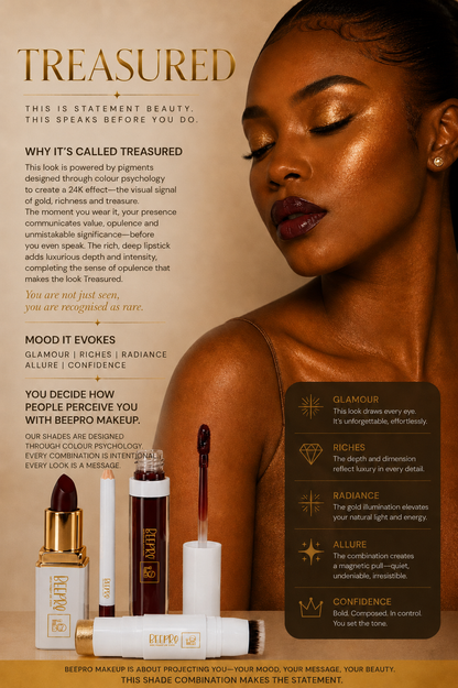 Highlighter and Lip Kit- Treasured