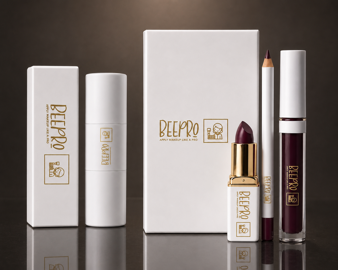 Highlighter and Lip Kit- Treasured