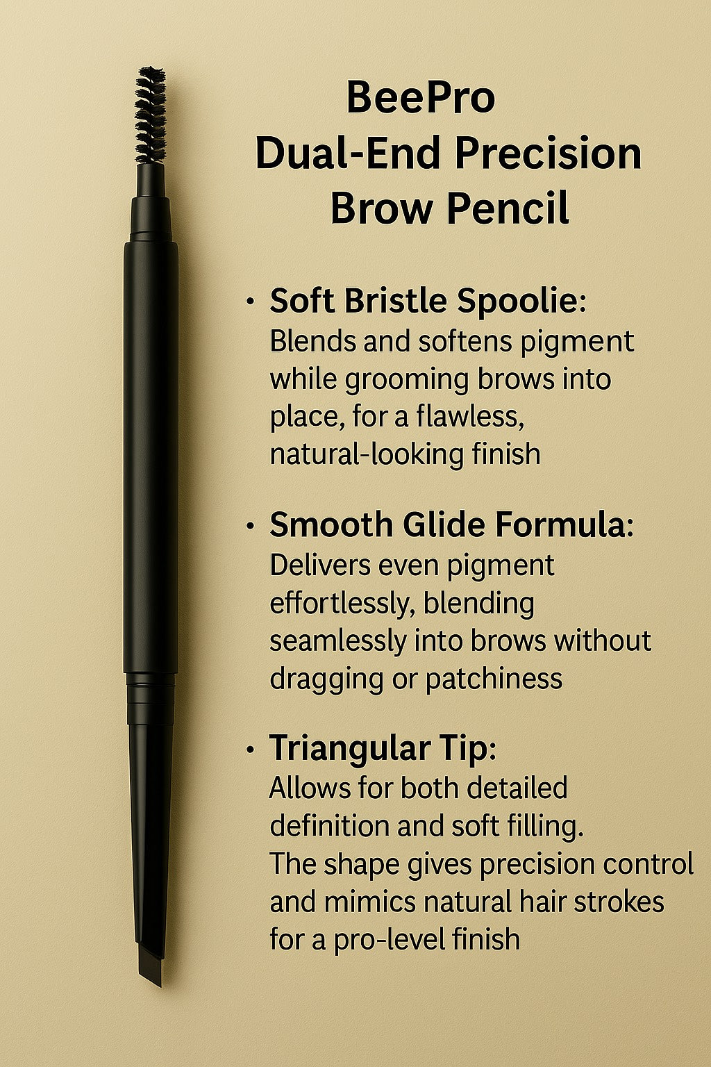 BeePro ProBrow Sculpting Eyebrow Pencil