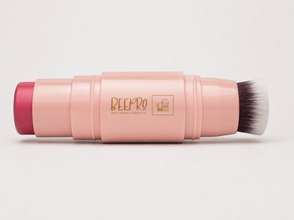 BeePro ProFlush Blush Stick with Brush