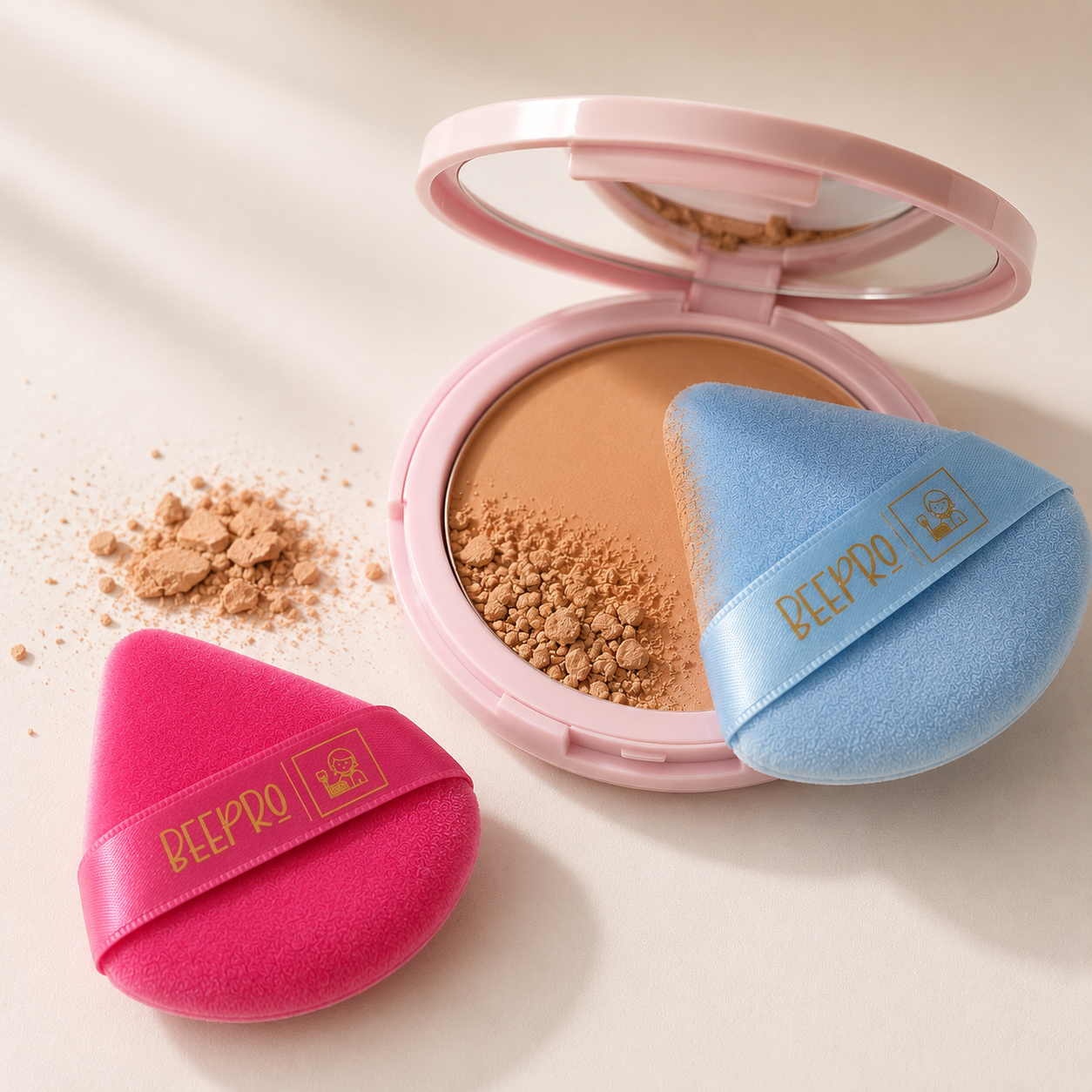 BeePro ProBlend Velvet Makeup Puffs