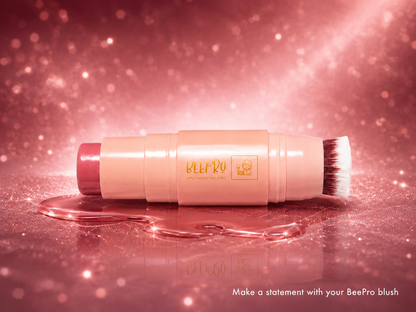 BeePro ProFlush Blush Stick with Brush